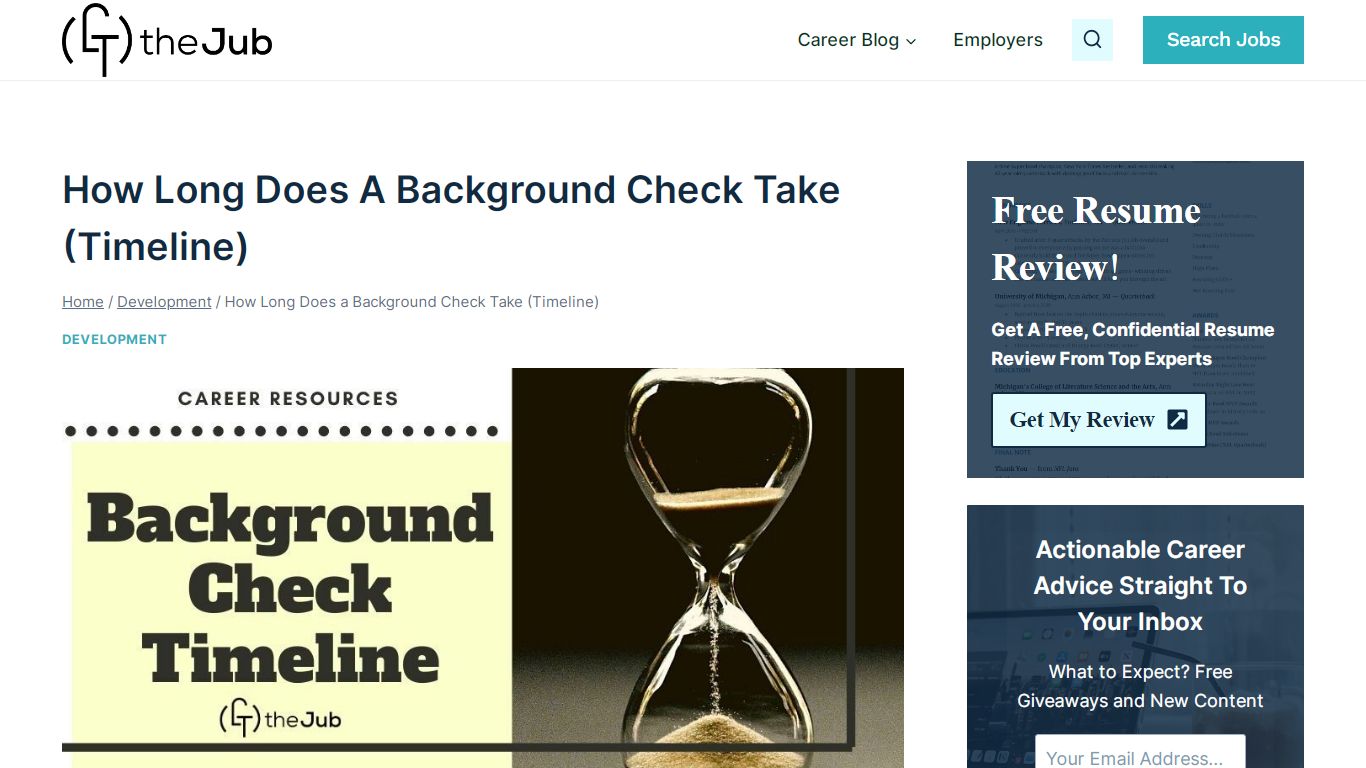 How Long Does a Background Check Take (Timeline) - theJub